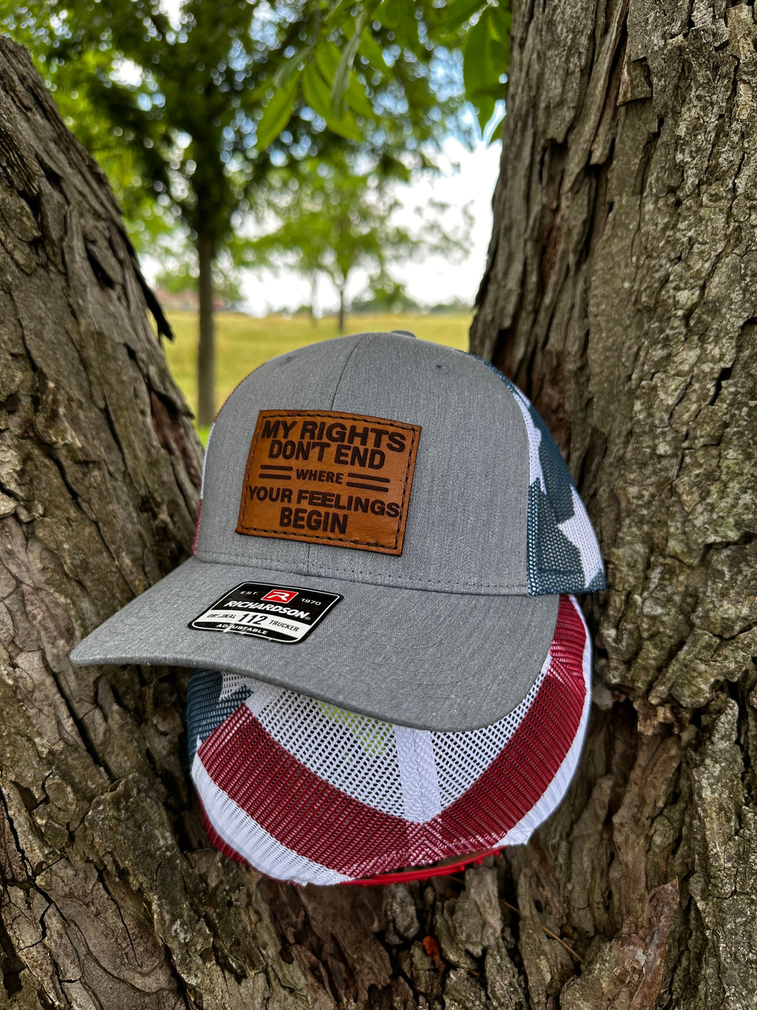 My Rights Don't End Where Your Feelings Begin Trucker Hats