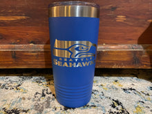 Load image into Gallery viewer, Polar Camel 20oz Stainless Steel Ringneck Powder Coated Vacuum Insulated Tumbler w/Clear Lid
