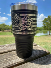 Load image into Gallery viewer, 2nd Amendment American Flag Tumbler
