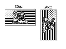 Load image into Gallery viewer, American Flag with Gadsden Tumbler
