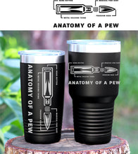 Load image into Gallery viewer, Anatomy of A Pew Tumbler

